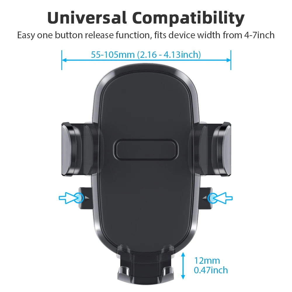 Universal Mobile Phone Holder With 360 Rotating Telescopic Hug